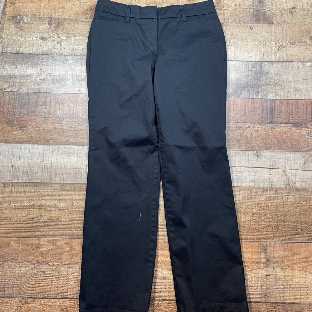 Charter Club Slim It Up Black Pants size 8P